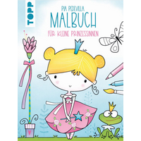 TOPP 4476 Pia Pedevilla Malbuch - Für kleine Prinzessinnen - Malbuch für Kinder ab 5 Jahren von FRECHVERLAG