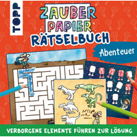 TOPP 4624 Zauberpapier Rätselbuch Abenteuer - Rätselspaß mit Zaubereffekt von FRECHVERLAG