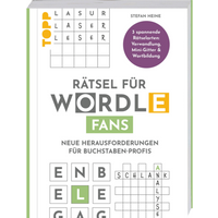 TOPP 8098 Rätsel für WORDLE-Fans - Neue Herausforderungen für Buchstaben-Profis | Heine, Stefan TOPP 8098 Rätsel für WORDLE-Fans - Neue Herausforderungen für Buchstaben-Profis | Heine, Stefan von FRECHVERLAG