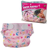 Freds Swim Nappy Schwimmwindel, wiederverwendbar, pink, Größe 1: 4-9 kg von FREDS SWIM ACADEMY GmbH