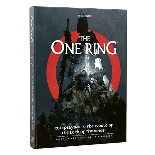 FREE LEAGUE PUBLISHING The One Ring RPG Core Rules 2nd Edition (Fantasy RPG, Hardback, Full Color) von Free League