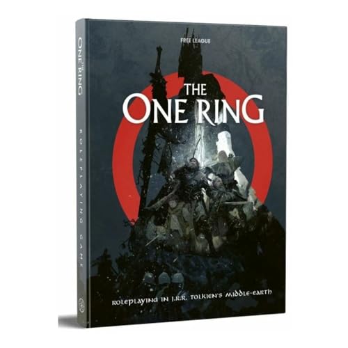 FREE LEAGUE PUBLISHING The One Ring RPG Core Rules 2nd Edition (Fantasy RPG, Hardback, Full Color) von Free League