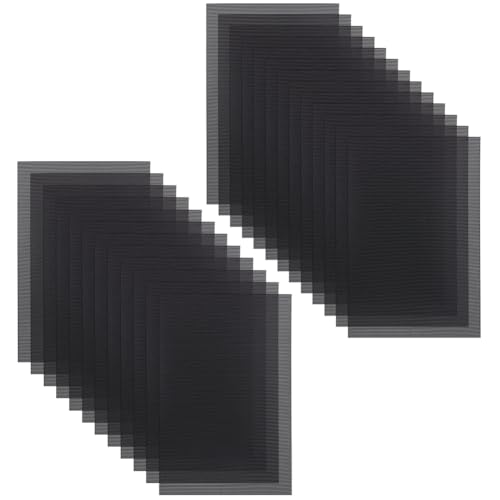FREEBLOSS 25 Stück PVC Kunststoff Augennetz Für Therian Masken. Realistisches Und Atmungsaktives Augenmaterial. Langlebig Und Leicht. Einfach Zu Schneiden Und Anzupassen Für Cosplay FREEBLOSS 25 Stück PVC Kunststoff Augennetz Für Therian Masken. Realistisches Und Atmungsaktives Augenmaterial. Langlebig Und Leicht. Einfach Zu Schneiden Und Anzupassen Für Cosplay von FREEBLOSS