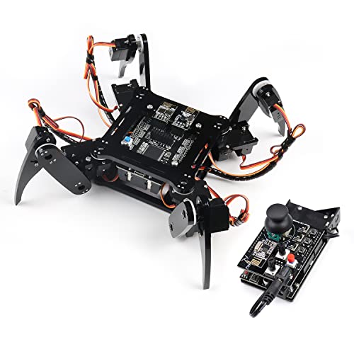 Freenove Quadruped Robot Kit with Remote (Compatible with Arduino IDE), Walking Crawling Twisting, App Remote Control, Servo STEM Project von FREENOVE