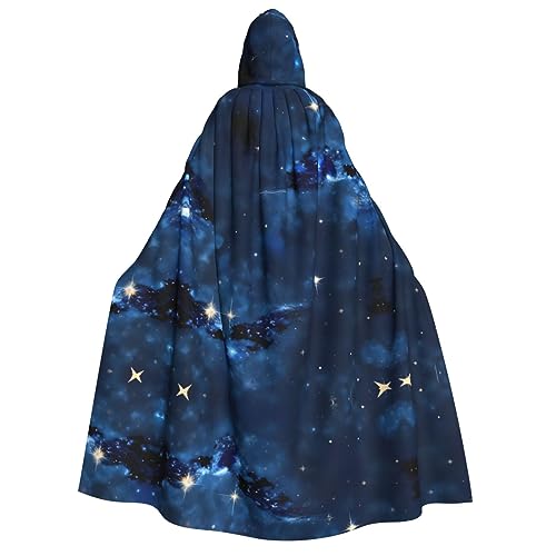 FRESQA Blue Galaxy Essential Vampir Cloak-A Must-Have Addition To Every Woman Dress Up And Role-Playing Wardrobe von FRESQA