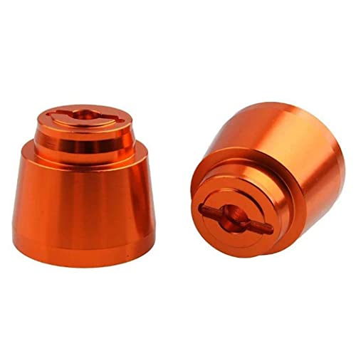 FRGMNT RC Auto Sechskant Nabe Adapter Wide für Modelle im MaßStab 1:10 Fern Bedienung Auto Crawler AXIAL SCX10 Rock 90026 Orange von FRGMNT