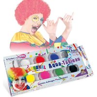 Aqua Tableau Karneval, 8 Farben inklusive Pinsel, 32 g Aqua Tableau Karneval, 8 Farben inklusive Pinsel, 32 g von FRIES