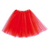 FRIES 16073 Tüllrock rot, 1-teilig, Größe Uni von FRIES