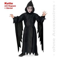 FRIES 22157 Horror, Kutte mit Kapuze + Gürtel , Größe 128/140 von FRIES