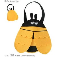 FRIES 45681 Filztasche Biene, ca. 20 cm (ohne Griff) von FRIES