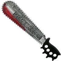 FRIES 58202 Kettensägen-Messer mit Blutoptik 50 cm von FRIES