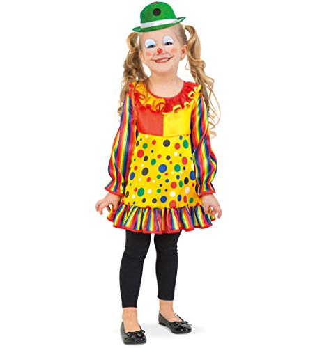 FRIES Clown Kostüm Kinder Clownkostüm Narr Spaßmacher Kinderkostüm von fries