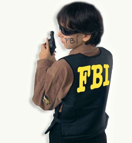 FRIES FBI Polizei Schutz Weste Kinder Kostüm Gr 128 FRIES FBI Polizei Schutz Weste Kinder Kostüm Gr 128 von FRIES