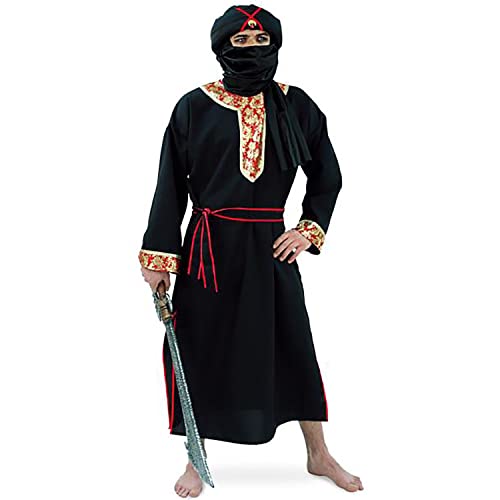 Karneval Kostüm Herr der Wüste Gr. XXL Araber Kaftan Kutte mir Gürtel und Turban von FRIES
