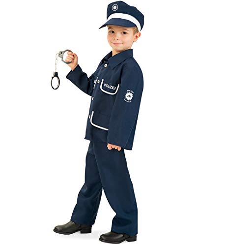 FRIES Polizist Petersen blau 2tlg mit Mütze Polizei Kinder Kostüm Gr. 116 FRIES Polizist Petersen blau 2tlg mit Mütze Polizei Kinder Kostüm Gr. 116 von FRIES