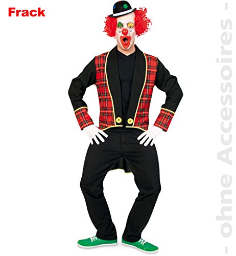 Fries 2959 Bobbo Clown-Frack Fasching Karneval Erwachsene Kostüm Herren: Größe: XXXL Fries 2959 Bobbo Clown-Frack Fasching Karneval Erwachsene Kostüm Herren: Größe: XXXL von FRIES