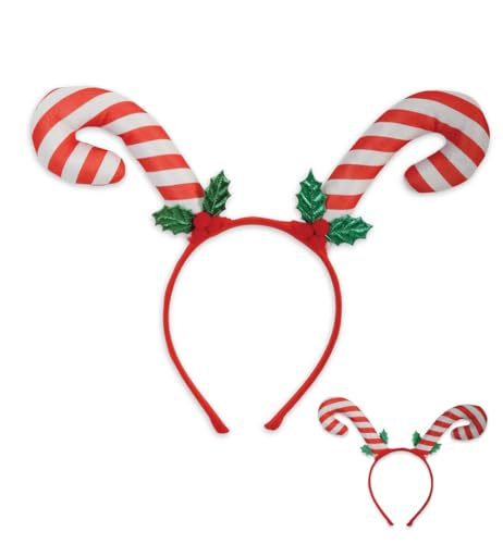Weihnachtlicher Haarreif mit Zuckerstangen – Festlicher Hingucker für die Feiertage Weihnachtlicher Haarreif mit Zuckerstangen – Festlicher Hingucker für die Feiertage von FRIES