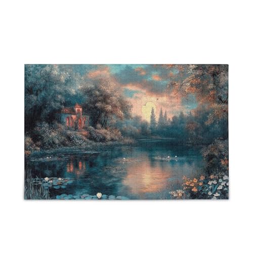 500 Teile Puzzle Impossible Puzzle, A Dreamy Retreat von FRODOTGV