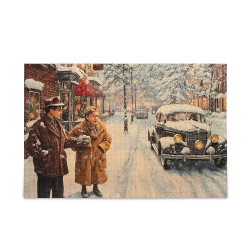 500 Teile einzigartige Puzzles herausforderndes Spiel Spielzeug, eine Weihnachtsgeschichte von FRODOTGV