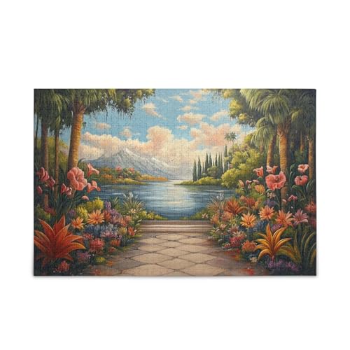A Dreamy Retreat Puzzles für Erwachsene 500 Teile Impossible Hard Hard Challenging Puzzle von FRODOTGV