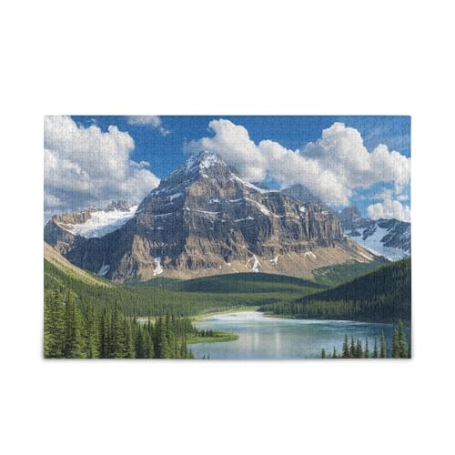 Canadian Rockies Puzzle Puzzles für Erwachsene 500 Teile Impossible Hard Hard Hard Challenging Puzzle von FRODOTGV