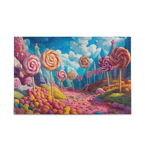 Candy Party 500 Teile Puzzle Familienspiel von FRODOTGV