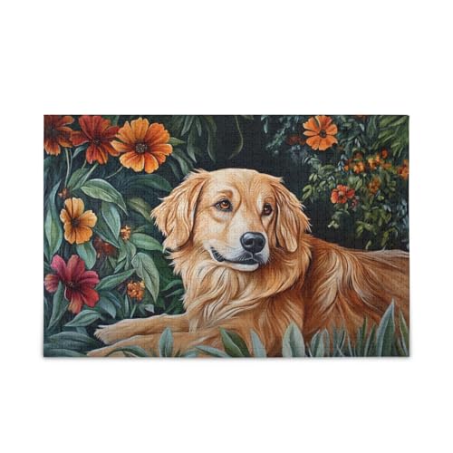 Hundetage des Sommers Puzzle Impossible Puzzle 500 Teile von FRODOTGV