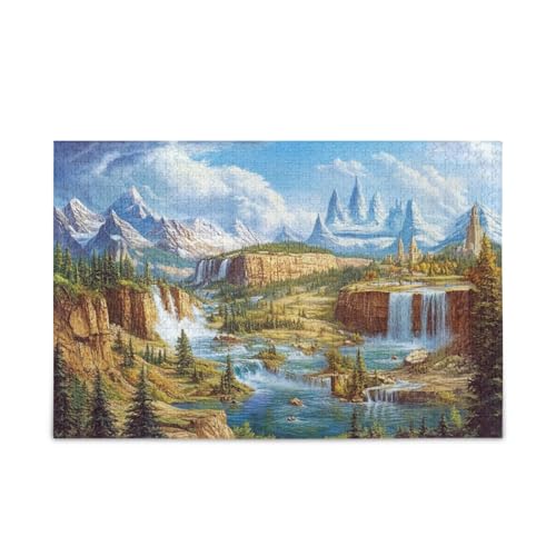 North America Wonder Puzzle 500 Teile Impossible Puzzle von FRODOTGV