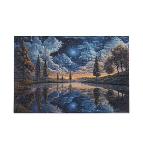 Space for Reflection Puzzles, 500 Teile, einzigartig, schwierig und herausfordernd von FRODOTGV