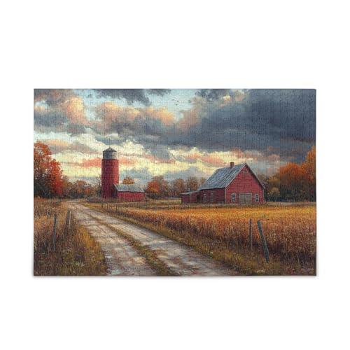 The Farm Puzzles for Adults 500 Piece Puzzle Challenging von FRODOTGV