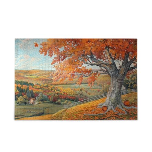 Vermont Maple Tree Tappers Puzzles für Erwachsene 500 Teile Einzigartige Schwierige und Herausforderung von FRODOTGV