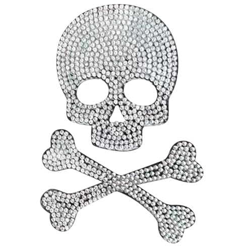 FROMCEO Beliebter Totenkopf-Haarhalter mit Fransenhalter, Cosplay-Haarteil, Kopfbedeckung für Halloween-Partys und Frauen-Fotoshootings FROMCEO Beliebter Totenkopf-Haarhalter mit Fransenhalter, Cosplay-Haarteil, Kopfbedeckung für Halloween-Partys und Frauen-Fotoshootings von FROMCEO