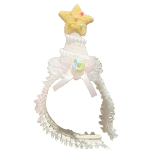 FROMCEO Stern-Haarband/Haarspange für Kinder und Erwachsene, Schleifen-Design, Kopfschmuck für Kostüm, Veranstaltung, Schule, Party, Kindergeburtstag, Feier, Kopfschmuck FROMCEO Stern-Haarband/Haarspange für Kinder und Erwachsene, Schleifen-Design, Kopfschmuck für Kostüm, Veranstaltung, Schule, Party, Kindergeburtstag, Feier, Kopfschmuck von FROMCEO