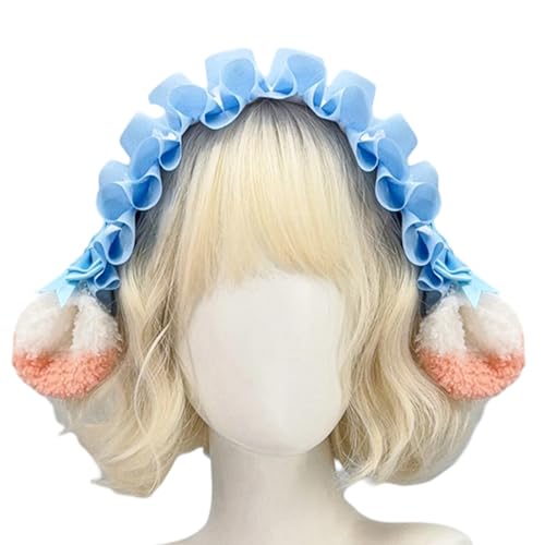 FROMCEO Stylischer Lamm-Kopfschmuck, Abschlussbälle, Geburtstag, Haarbänder, schöne Kopfbedeckung, Halloween-Schleifen, bezaubernde Haarschmuck, Kopfbedeckung FROMCEO Stylischer Lamm-Kopfschmuck, Abschlussbälle, Geburtstag, Haarbänder, schöne Kopfbedeckung, Halloween-Schleifen, bezaubernde Haarschmuck, Kopfbedeckung von FROMCEO