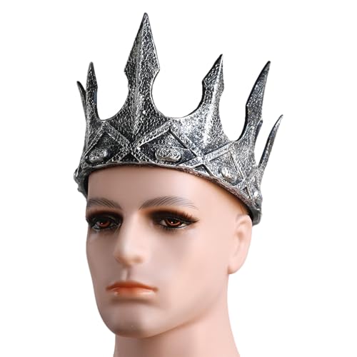 FROMCEO Vintage-Kronen-Stirnband mit Halbmond-Dekoren, Cosplay-Haarband für Modebegeisterte und Rollenspiel-Aktivitäten FROMCEO Vintage-Kronen-Stirnband mit Halbmond-Dekoren, Cosplay-Haarband für Modebegeisterte und Rollenspiel-Aktivitäten von FROMCEO
