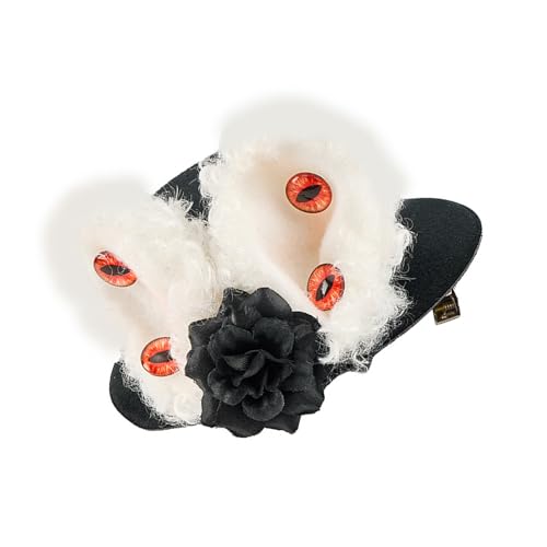 FROMCEO Vintage Punk Hexe Zylinderhut Praktischer Filzstoff Halloween Kostüm Zubehör für Theater Fotografie und Erwachsene Cosplay Praktische Hasen Ohr Kopfbedeckung für Cosplays FROMCEO Vintage Punk Hexe Zylinderhut Praktischer Filzstoff Halloween Kostüm Zubehör für Theater Fotografie und Erwachsene Cosplay Praktische Hasen Ohr Kopfbedeckung für Cosplays von FROMCEO