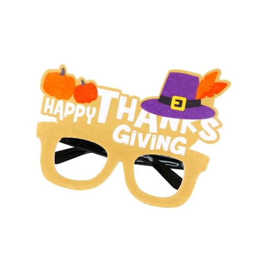 Thanksgiving-Brille, Türkei, Festival, dekorativer Rahmen für Kinder, Outdoor, Innenbereich, Feier, Dekoration, Türkei, Erntedankfest, Partyzubehör für Zuhause, Schule, Aktivität von FROMCEO