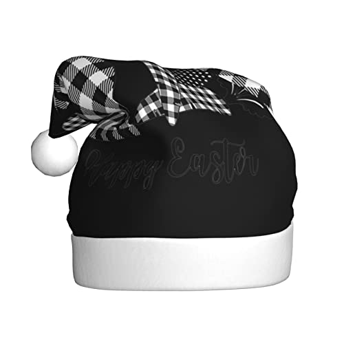 Frohe Ostern Weihnachtsmann Hut Weihnachtsmütze Urlaub Hut Für Neujahr Festliche Party Supplies Party Hüte Weihnachten Caps Xmas Cap von FROON