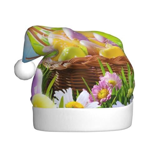 Frohe Ostern Weihnachtsmann Hut Weihnachtsmütze Urlaub Hut Für Neujahr Festliche Party Supplies Party Hüte Weihnachten Caps Xmas Cap von FROON