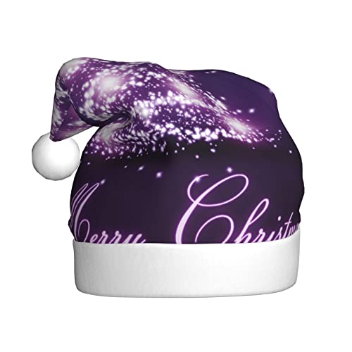Weihnachten Lila Baum Weihnachtsmann Hut Weihnachtsmütze Urlaub Hut Für Neujahr Festliche Party Supplies Party Hüte Weihnachten Caps Xmas Cap von FROON