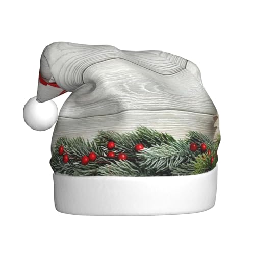 Weihnachtsbaum und Glocken Weihnachtsmann Hut Weihnachtsmütze Urlaub Hut Für Neujahr Festliche Party Supplies Party Hüte Weihnachten Caps Xmas Cap von FROON