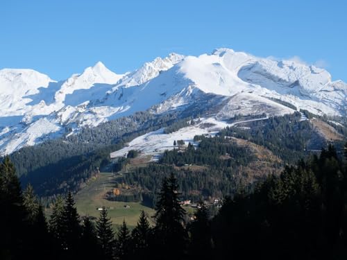 1000 Teile Erwachsenenpuzzle ab 14 Jahren, Berge Schneehang 75x50cm 1000 Teile Erwachsenenpuzzle ab 14 Jahren, Berge Schneehang 75x50cm von FRUKAT