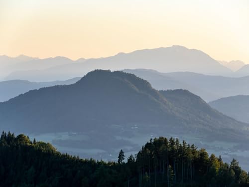1000 Teile Erwachsenenpuzzle ab 14 Jahren, Berge Silhouetten Wälder 75x50cm 1000 Teile Erwachsenenpuzzle ab 14 Jahren, Berge Silhouetten Wälder 75x50cm von FRUKAT