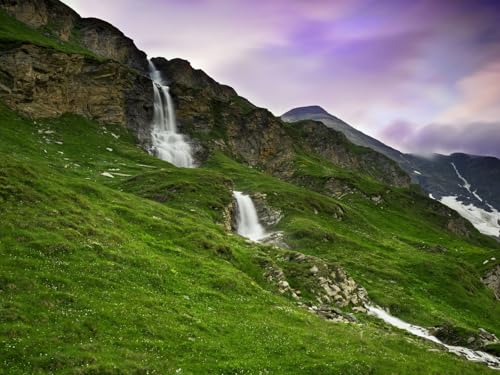 1000 Teile Erwachsenenpuzzle ab 14 Jahren, Berge Wasserfall Hang 75x50cm 1000 Teile Erwachsenenpuzzle ab 14 Jahren, Berge Wasserfall Hang 75x50cm von FRUKAT