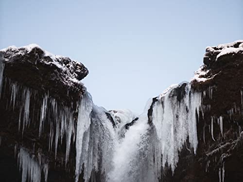 1000 Teile Erwachsenenpuzzle ab 14 Jahren, EIS Schnee Eiszapfen 75x50cm von FRUKAT