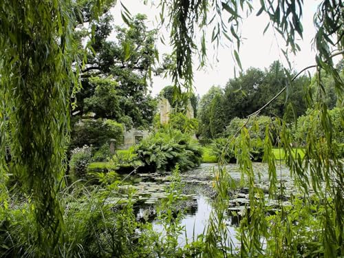1000 Teile Erwachsenenpuzzle ab 14 Jahren, Park Teich Bäume 75x50cm von FRUKAT