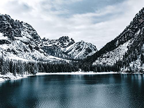 1000 Teile Puzzle,Geschicklichkeitsspiel für Die Ganze Familie, See Berge Schnee 75x50cm 1000 Teile Puzzle,Geschicklichkeitsspiel für Die Ganze Familie, See Berge Schnee 75x50cm von FRUKAT