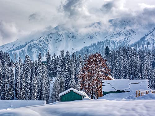 1000 Teile Puzzle,Geschicklichkeitsspiel für Die Ganze Familie - Himalaya Kaschmir Gebirge 75x50cm 1000 Teile Puzzle,Geschicklichkeitsspiel für Die Ganze Familie - Himalaya Kaschmir Gebirge 75x50cm von FRUKAT