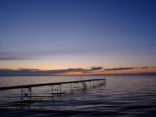 1000 Teile Puzzle,Lernen Pädagogische Puzzle Spielzeug - Pier Meer Sonnenuntergang 75x50cm von FRUKAT