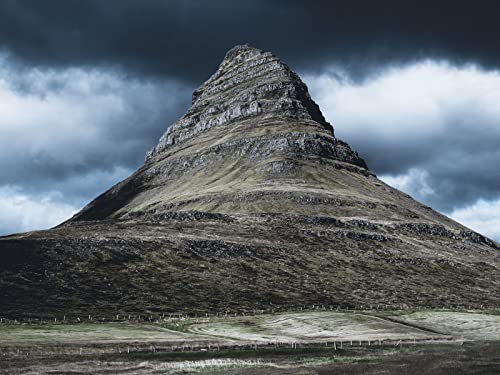 1000 Teile Puzzle ab 14 Jahren,Buntes Erwachsenenpuzzle - Berggipfelwolken 75x50cm von FRUKAT